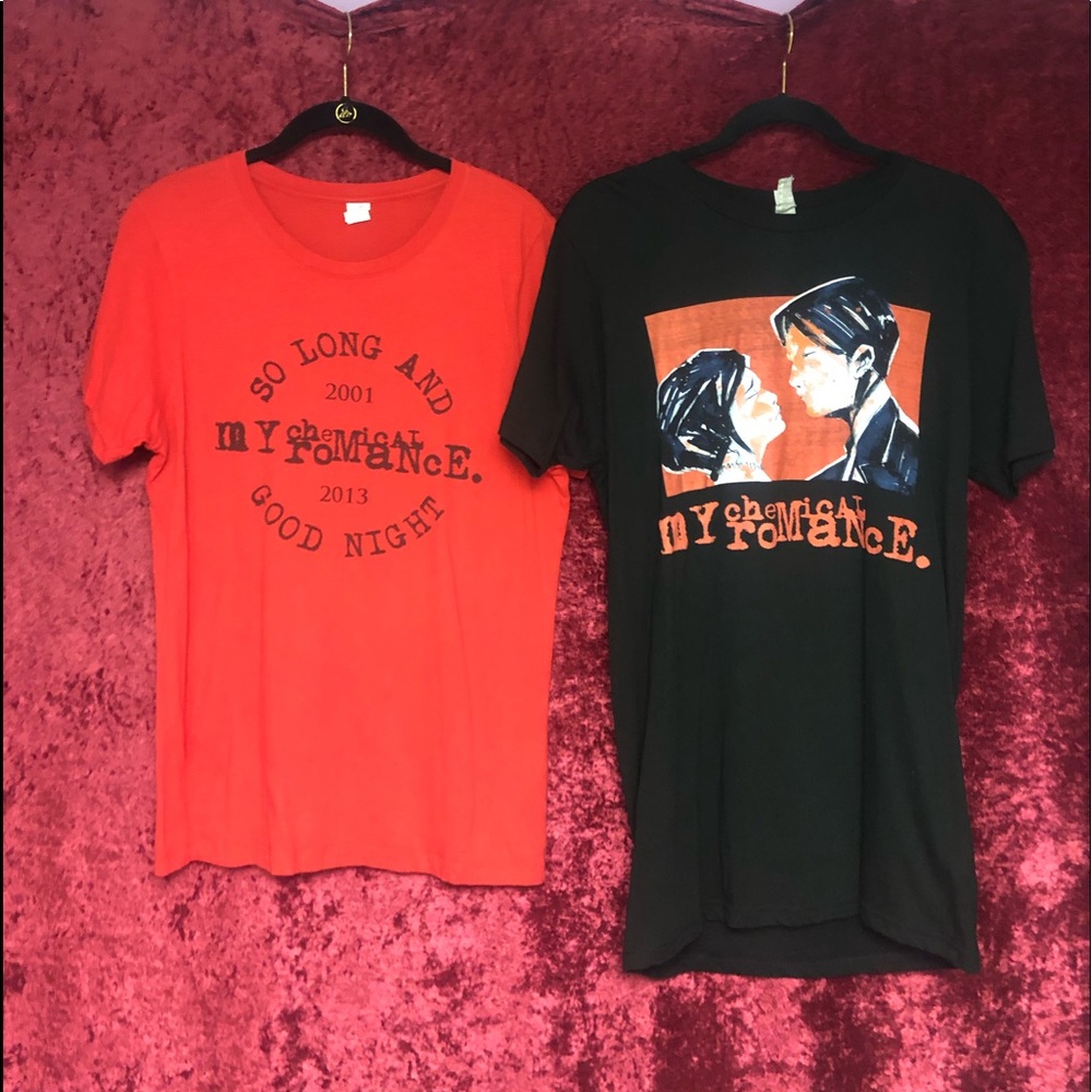 My Chemical Romance T-shirts bundle of 2